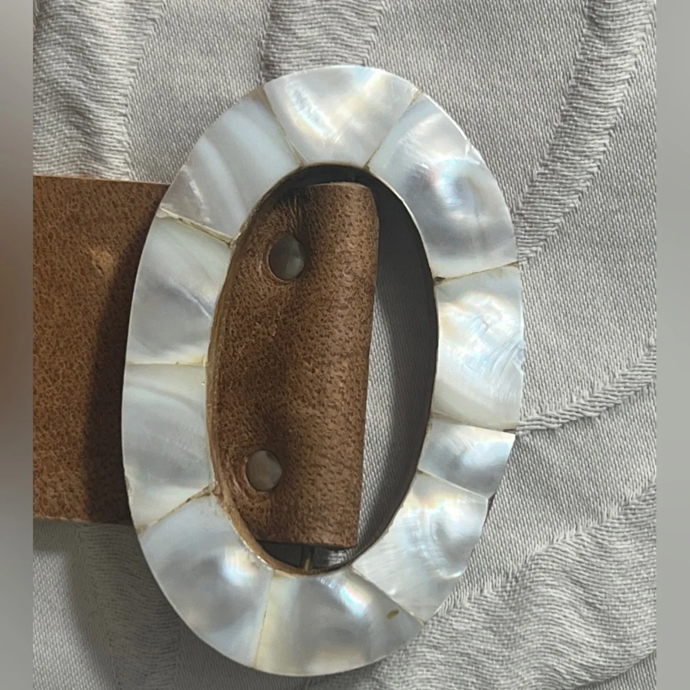 Women’s Chic Brown Leather‎ Indie Bohemian Belt